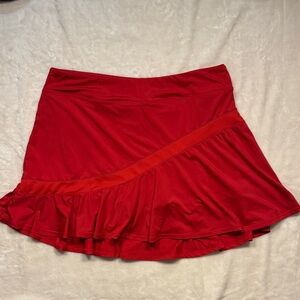 Red Women's Skirt